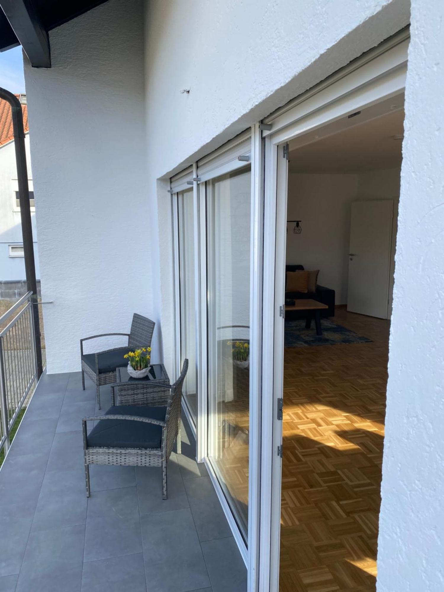 Ferienwohnung Am Kienbusch - Suedliche Weinstrasse - Erdgeschoss Annweiler am Trifels Exterior foto