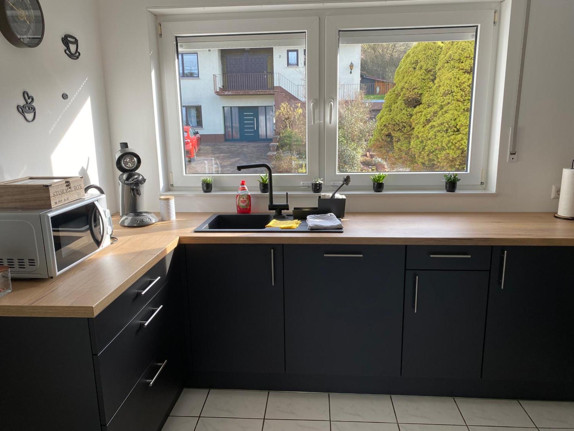 Ferienwohnung Am Kienbusch - Suedliche Weinstrasse - Erdgeschoss Annweiler am Trifels Exterior foto